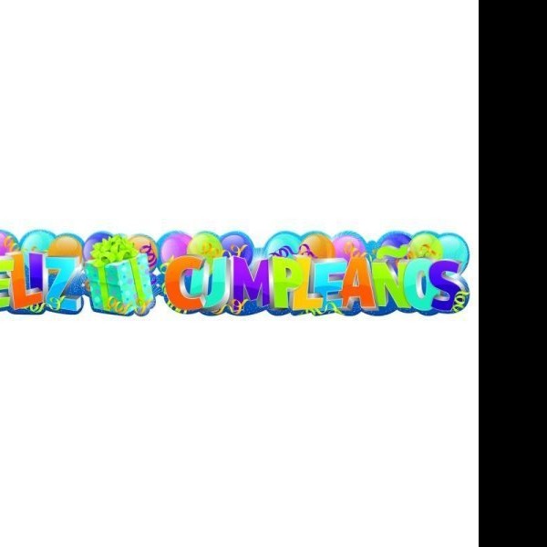 LETRERO CUMPLEAÑOS FESTIVO 1062 PADI BOLSA C1 PZA. E.25